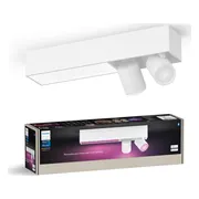 Philips Hue Centris Opbouwspot White and Color - Wit - Rechthoek - 2-spots