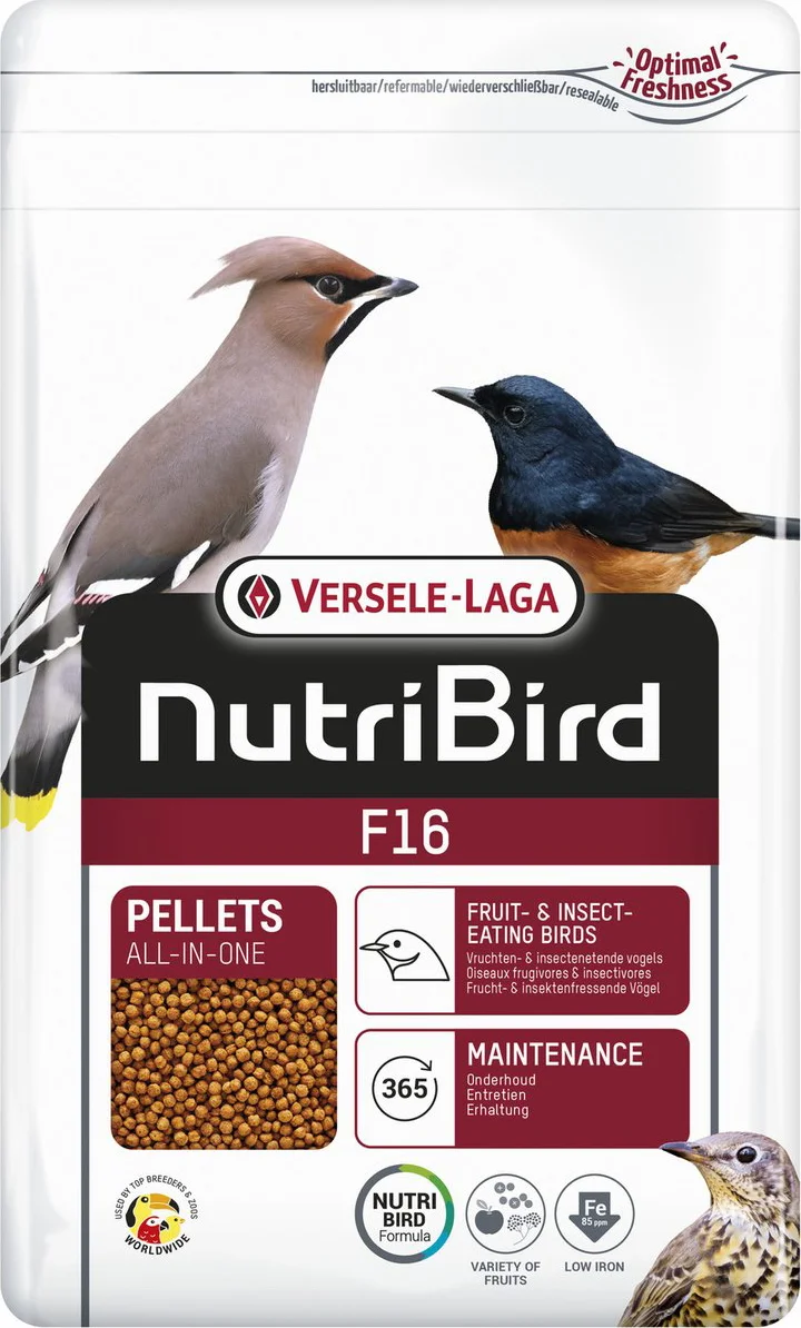 Versele-Laga Nutribird F16 Lijsters En Merels - Vogelvoer - 800 g