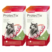 2x Beaphar ProtecTix Hond Anti Vlo & Teek 25-40 kg 4 pipetten