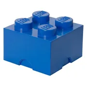 LEGO Opbergsteen met 4 noppen - blauw