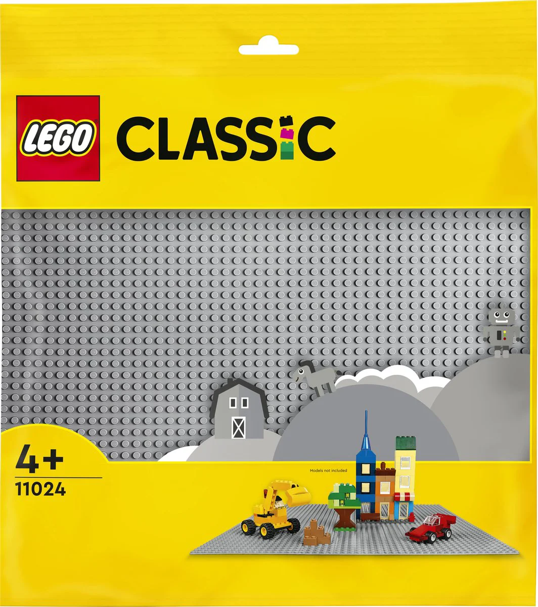 LEGO Classic Grijze bouwplaat 11024