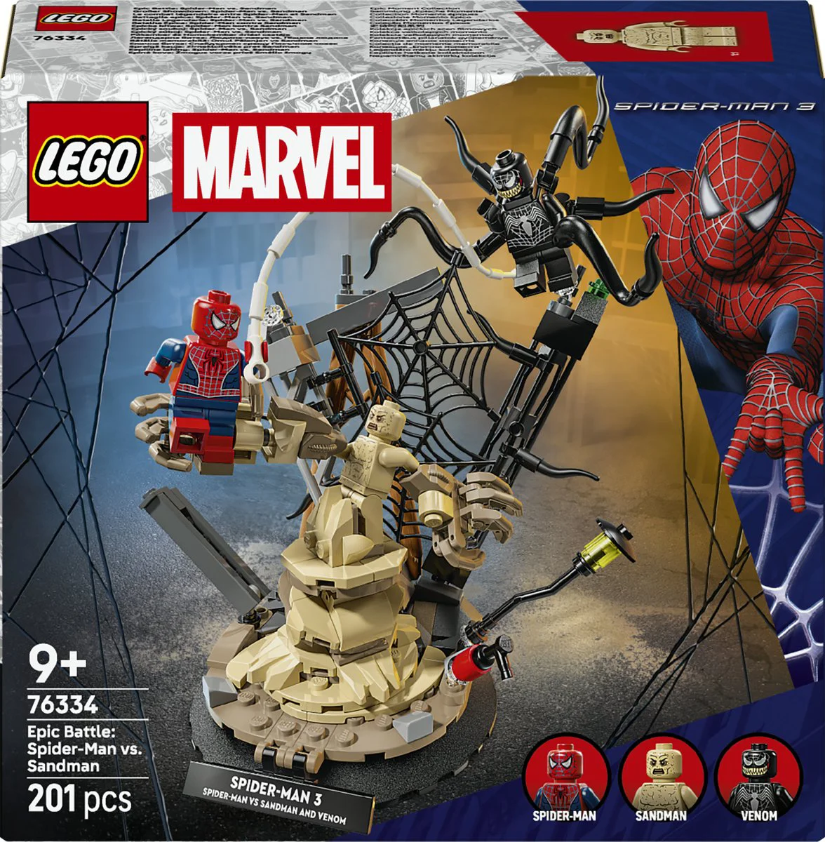 LEGO Marvel Ultieme strijd: Spider-Man vs. Sandman 76334