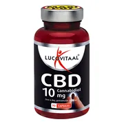 Lucovitaal CBD Cannabidiol 10mg Capsules 90CP