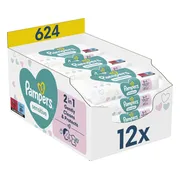 Pampers Sensitive Babydoekjes - 12 Verpakkingen = 624 Billendoekjes