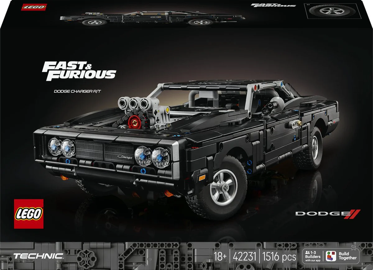 LEGO Technic Fast and Furious Dodge Charger R/T auto 42231