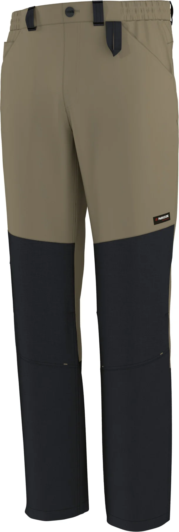 PARKSIDE PERFORMANCE Heren werkbroek - met CORDURA-knieversteviging (Beige, 52)