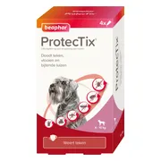 Beaphar ProtecTix Hond Anti Vlo & Teek 4-10 kg 4 pipetten