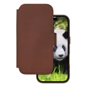 DBramante1928 Lynge iPhone 17 Book Case Leer met MagSafe Bruin