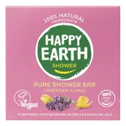 Happy Earth Pure Shower Bar Lavender Ylang 90GR