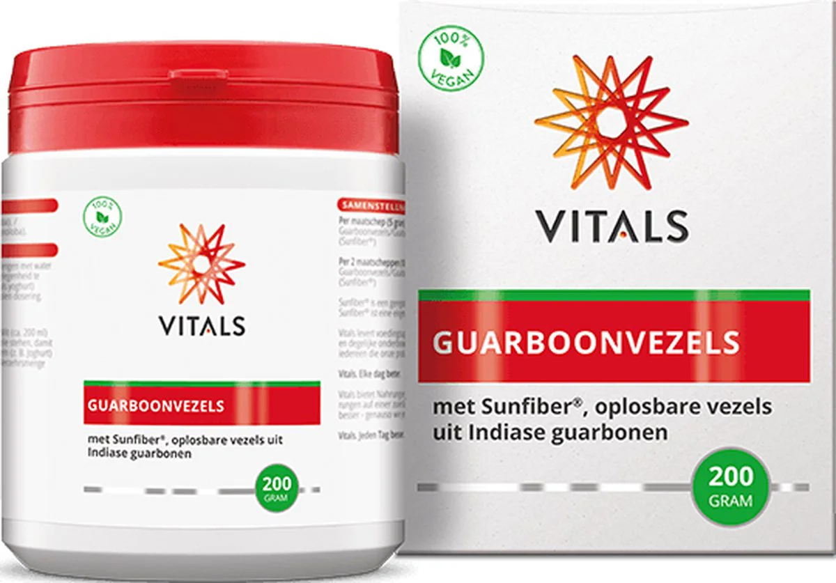 Vitals Guarboonvezels 200GR