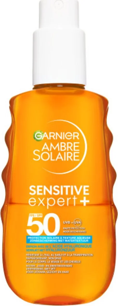 Garnier Ambre Solaire Sensitive Expert SPF50 Zonbescherming 150ML