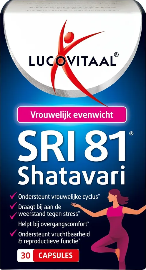 Lucovitaal SRI 81 Shatavari 30 capsules