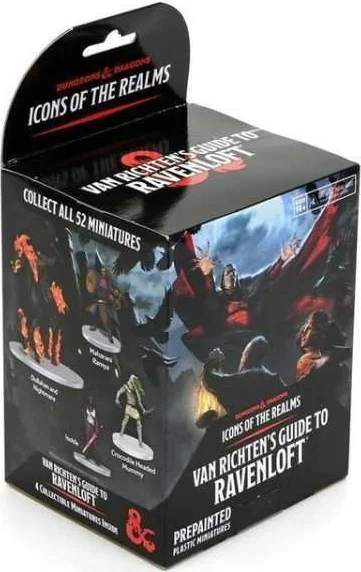 D&D Icons of the Realms Van Richten's Guide to Ravenloft Booster Brick