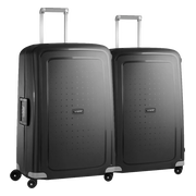 Samsonite S'Cure Spinner 75cm Duo Pack Black