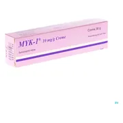 Myk-1 hydrofiele crème 10mg/g - bij schimmelinfecties van de huid - 30GR