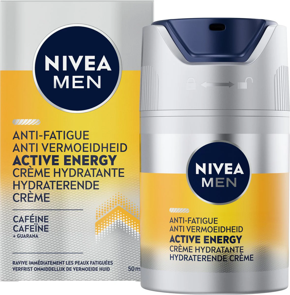NIVEA Men Gezichtscrème Active Energy 50 ml