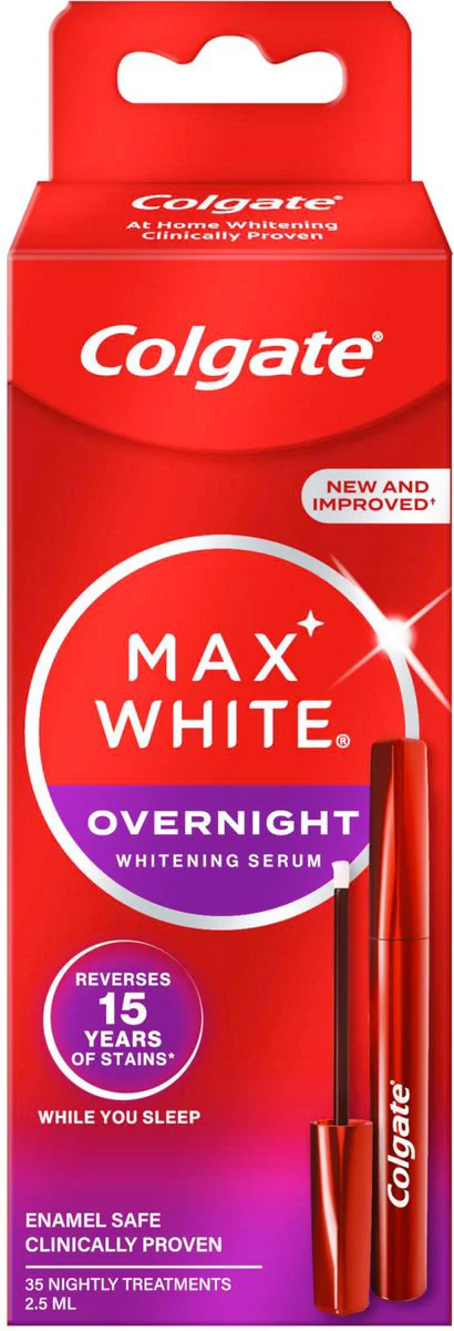 Colgate Max White Overnight Tanden Whitening Serum 2,5 ml