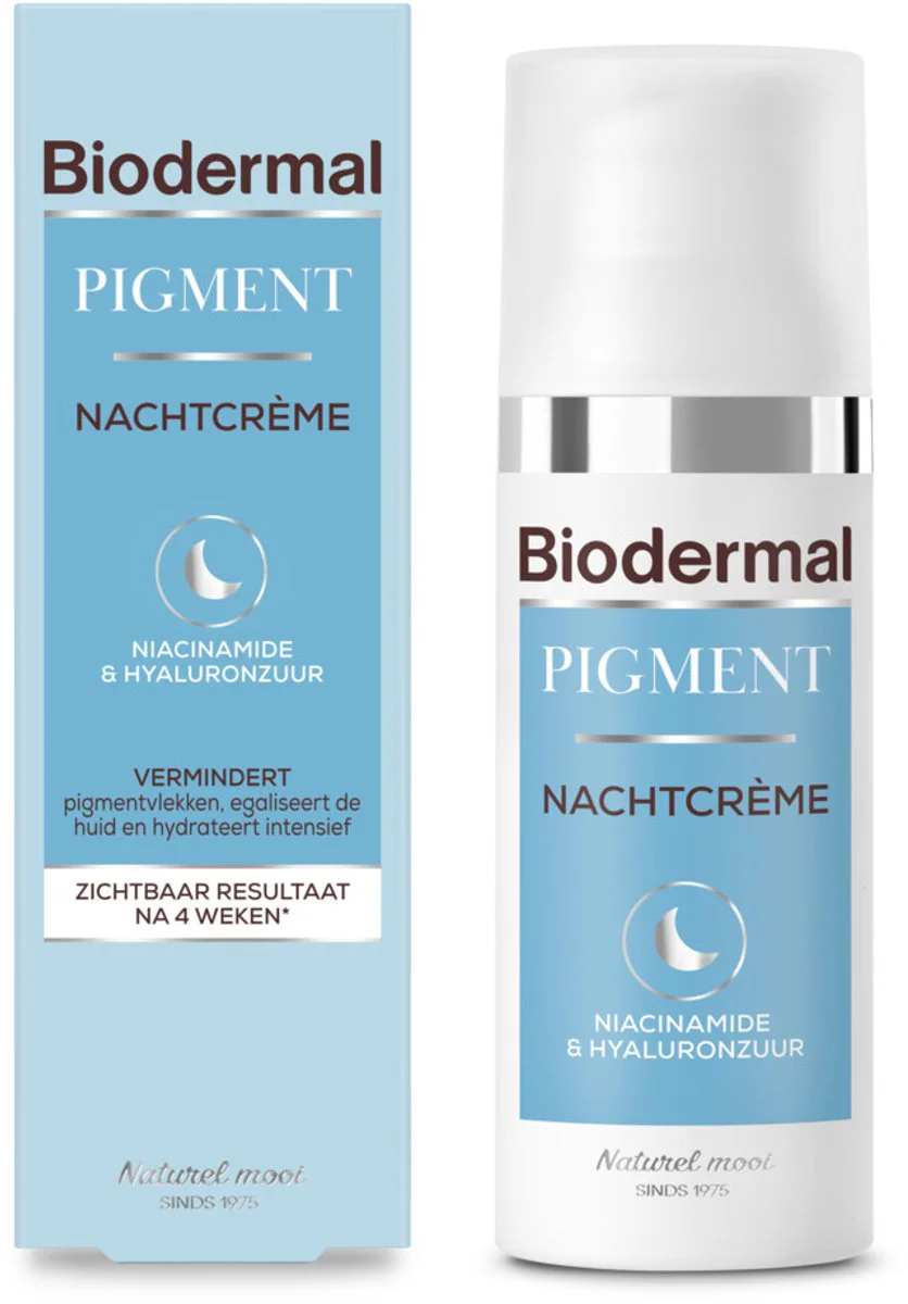 2x Biodermal Pigment Nachtcrème 50 ml