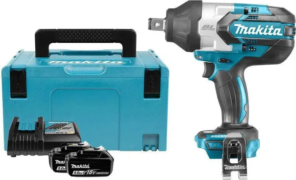 Makita DTW1001RTJ Accu slagmoersleutel 1050Nm 3/4" frictiering 18V 5.0Ah in Mbox