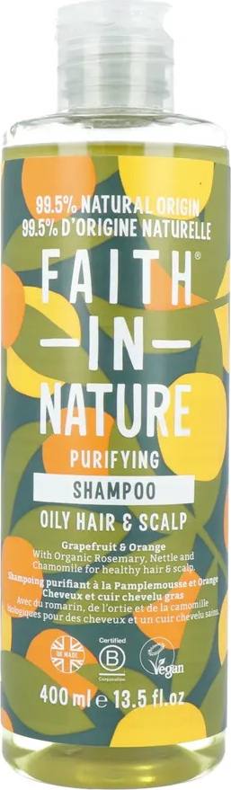 Faith In Nature Grapefruit & Orange Shampoo 400ML
