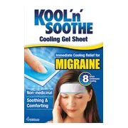 Cura Cool Kool 'n Soothe Migraine Strips 4ST