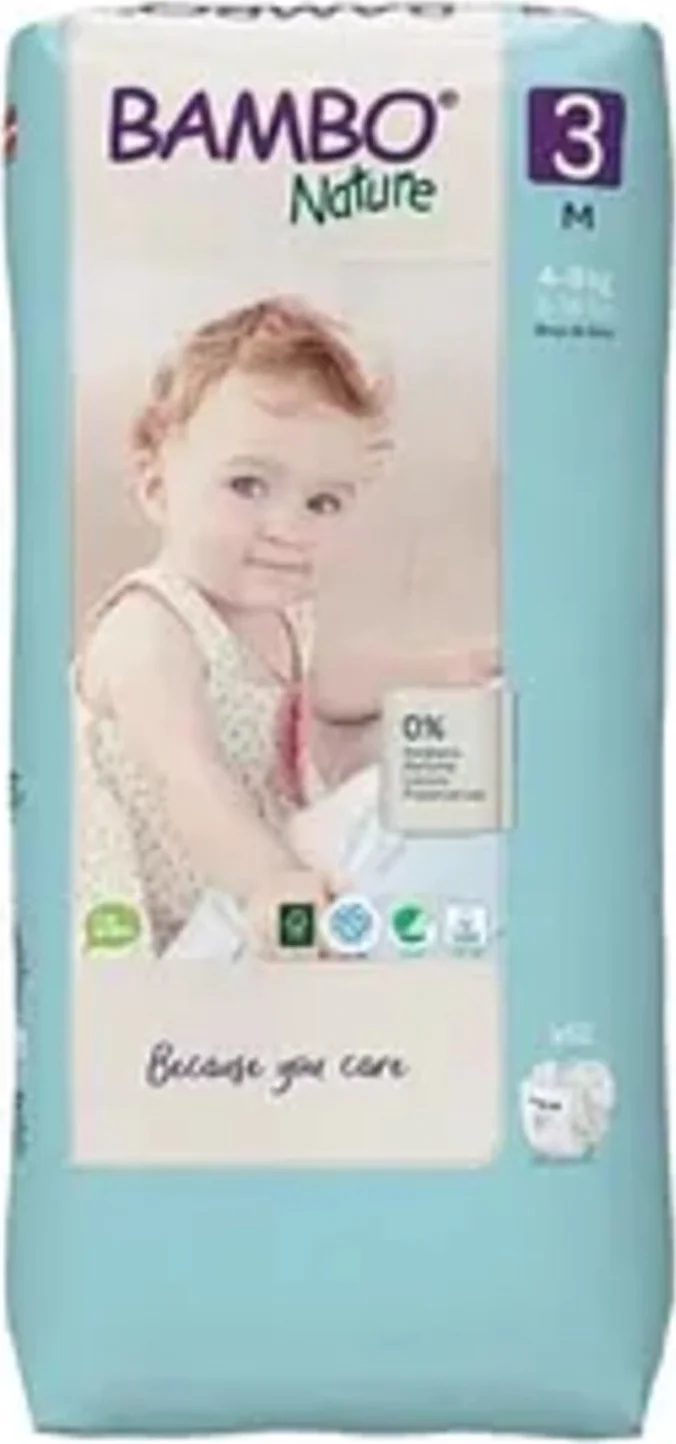 Bambo Nature Luiers Maat 3 M 52ST