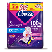 Libresse Goodnight Ultra Large Maandverband 10ST