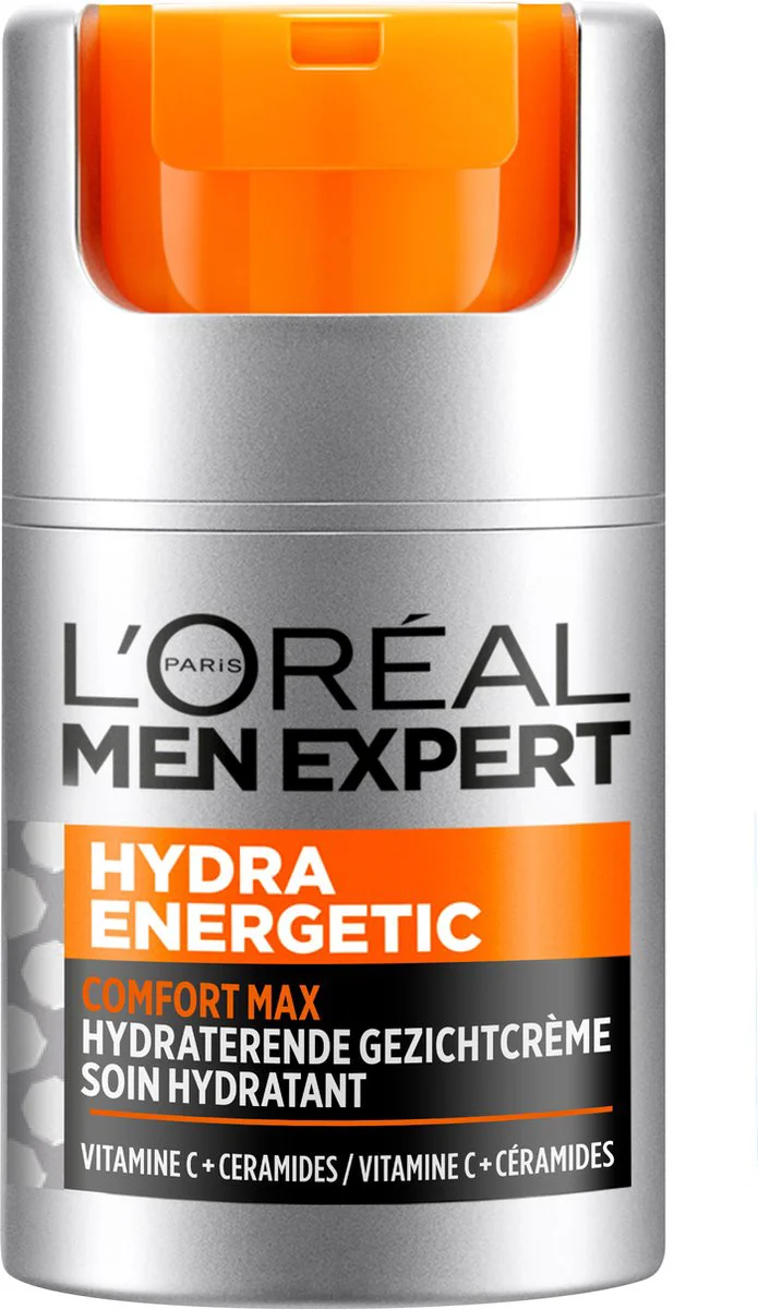 L'Oréal Men Expert Hydra Energetic Comfort Max Cream Dry Skin 50 ml
