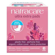 Natracare Ultra Extra Pads Super Maandverband 10ST
