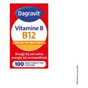 Dagravit Vitamine B12 1000mcg 100 smelttabletten