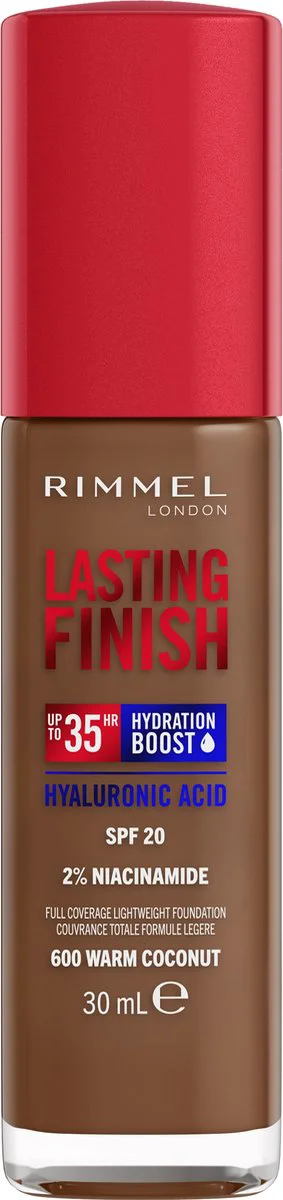Rimmel Lasting Finish 35H Foundation Warm Coconut 600 30 ml
