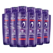 6x L'Oréal Elvive Color Vive Purple Shampoo 200 ml