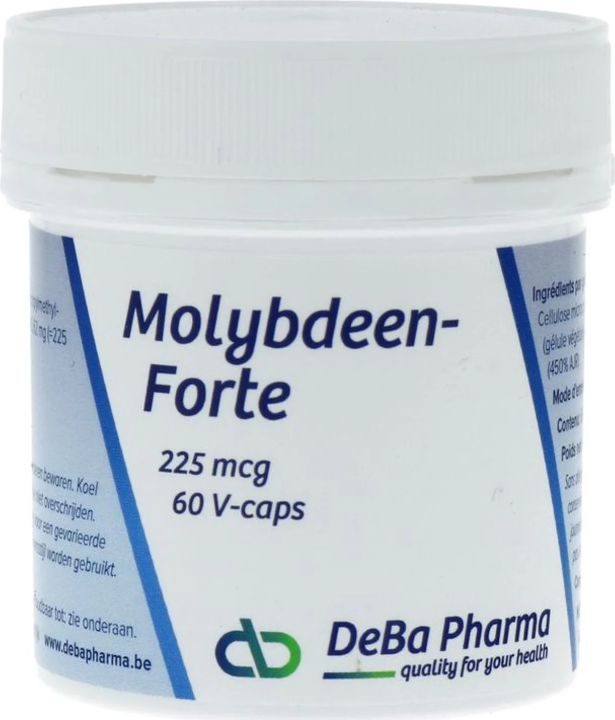 DeBa Pharma Molybdeen-Forte Capsules 60VCP