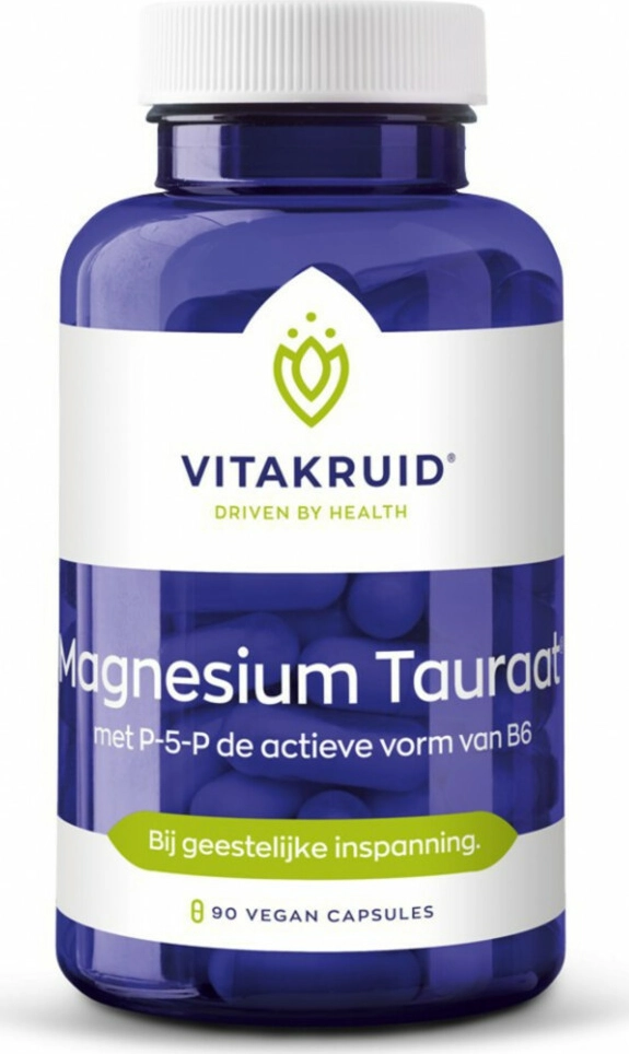 Vitakruid Magnesium Tauraat 90 vegacapsules