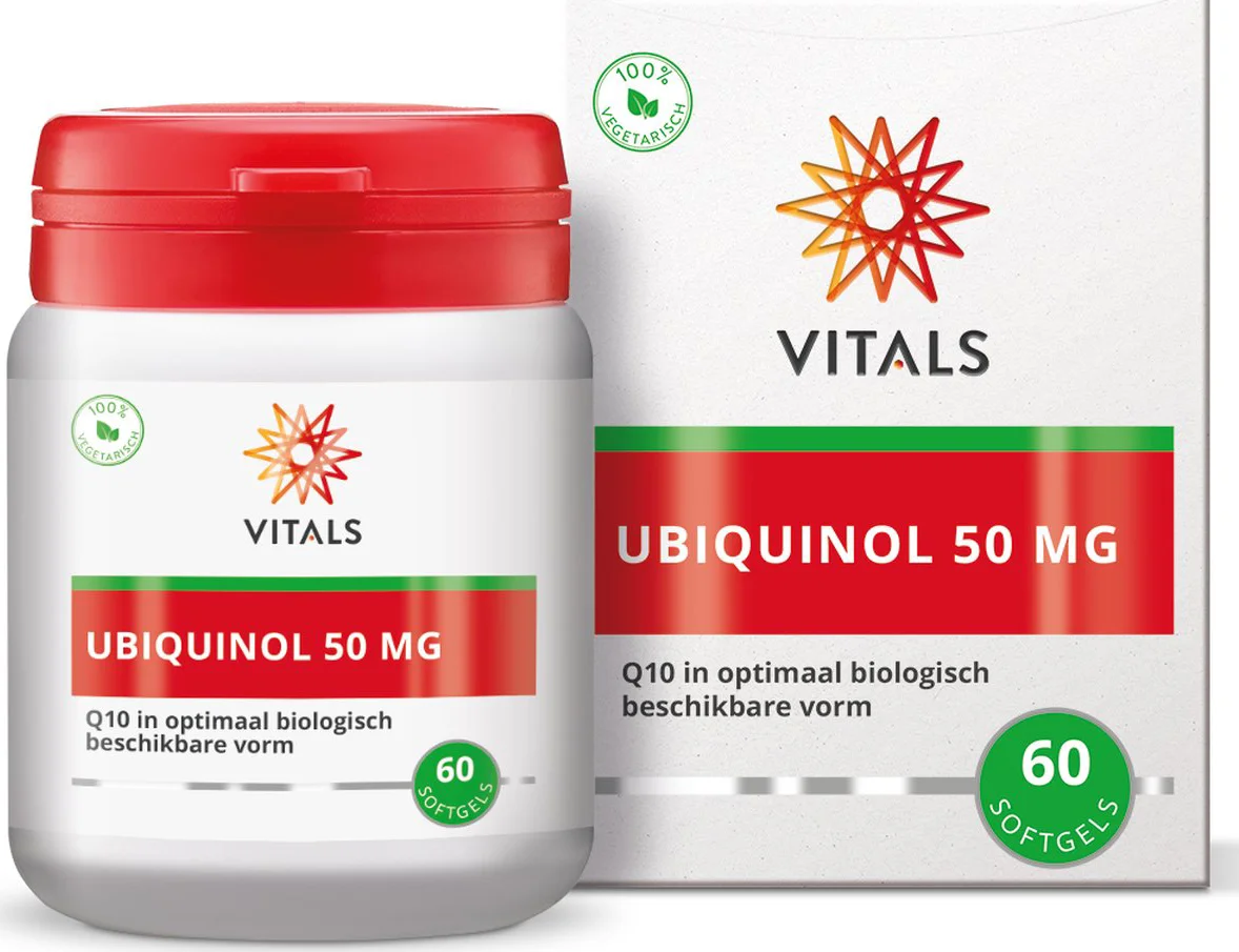 Vitals Ubiquinol 50mg Softgels 60SG