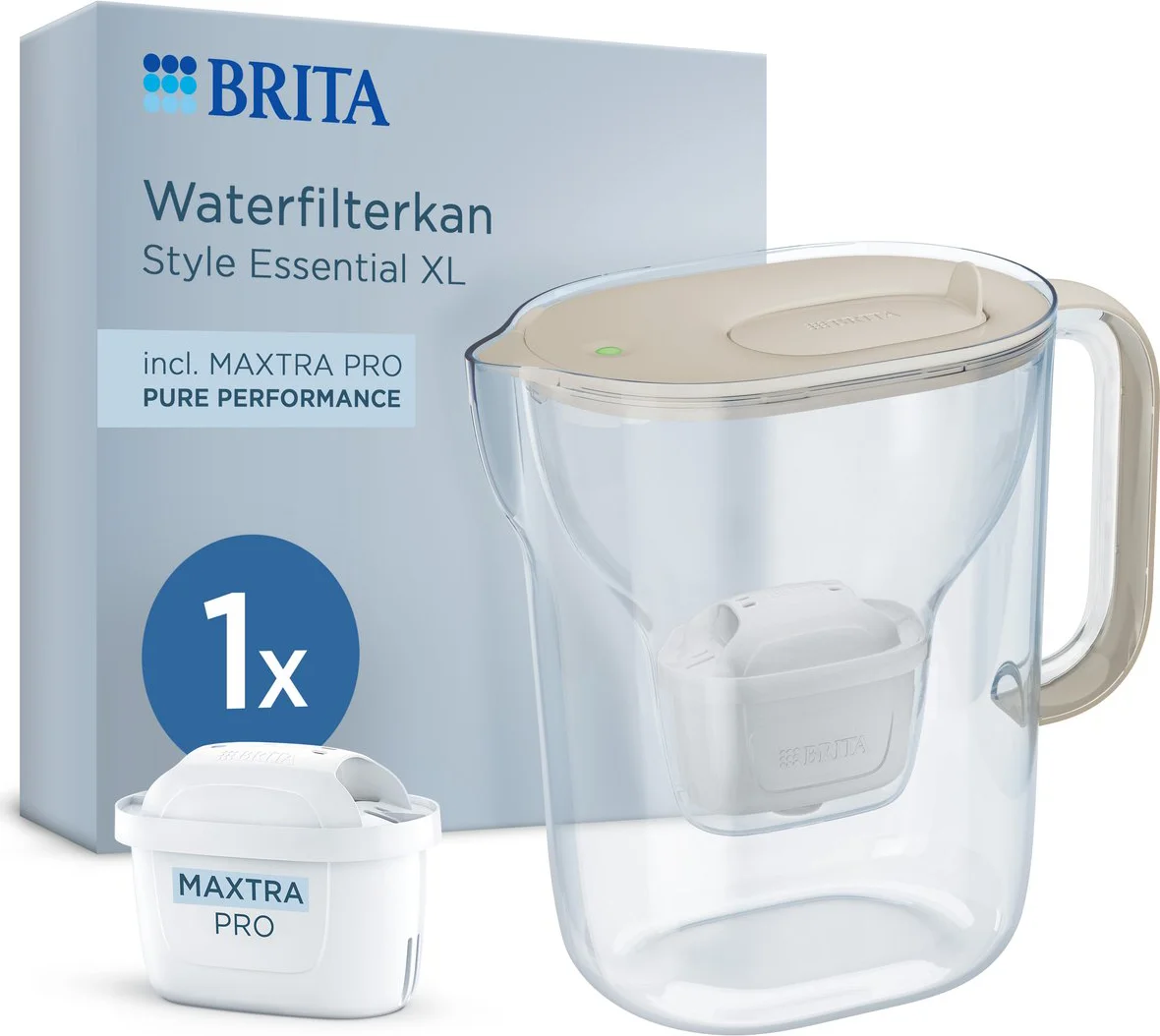 Brita Waterfilterkan Style Essential XL Sand