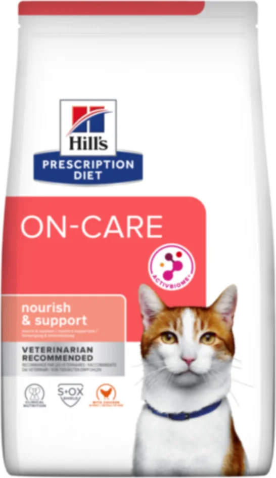 Hill's Prescription Diet ON-CARE Kattenvoer Droog Kip 1,5 kg