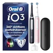 Oral-B iO 3N Zwart en Roze Duo pack