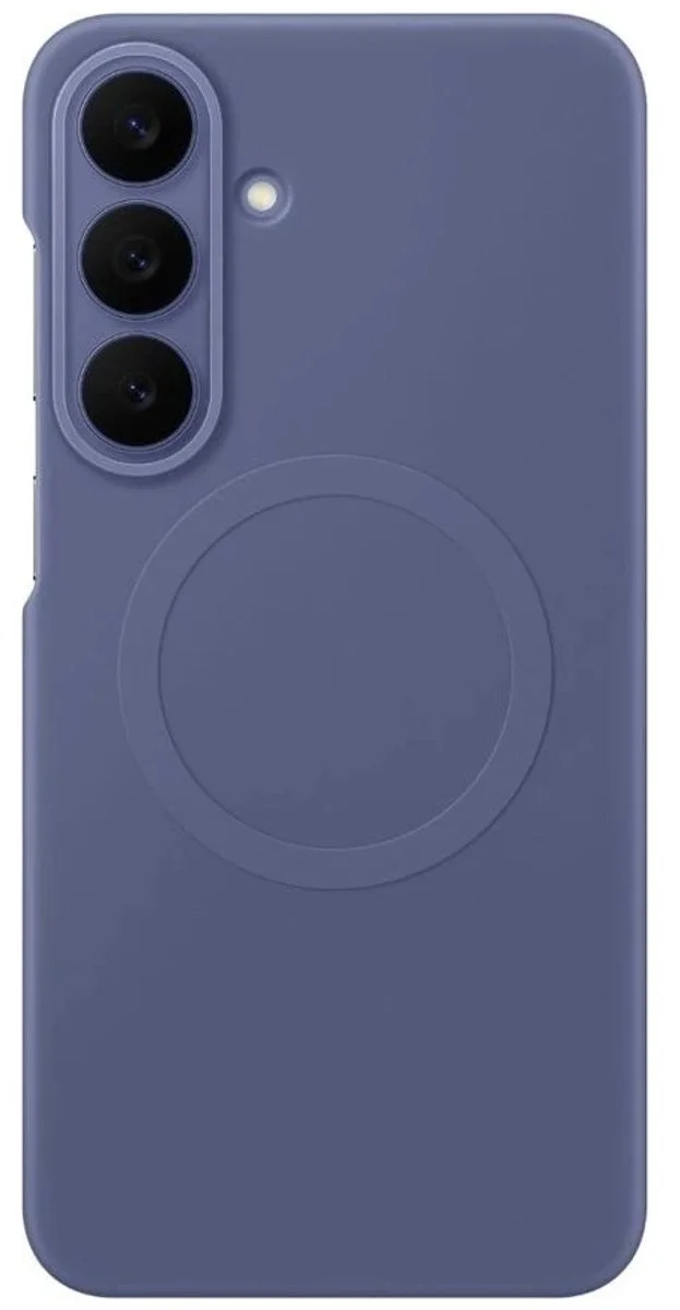 Samsung Galaxy S26 FE Siliconen Back Cover met Magneet Paars