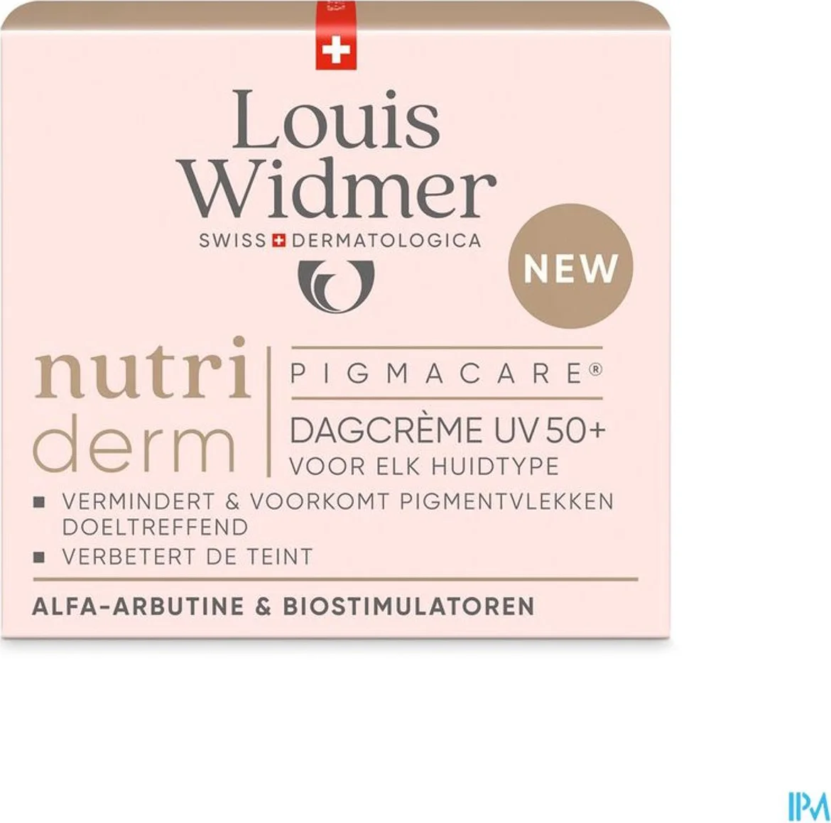 Louis Widmer nutriderm Pigmacare Dagcrème UV 50+ Licht Geparfumeerd 50 ml