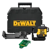DeWALT DCLE34031N 3x360° Compacte kruislijnlaser groen 18V XR Basic Body in koffer