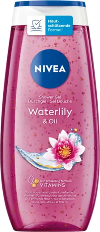 3x NIVEA Douchegel Waterlily & Oil 250 ml