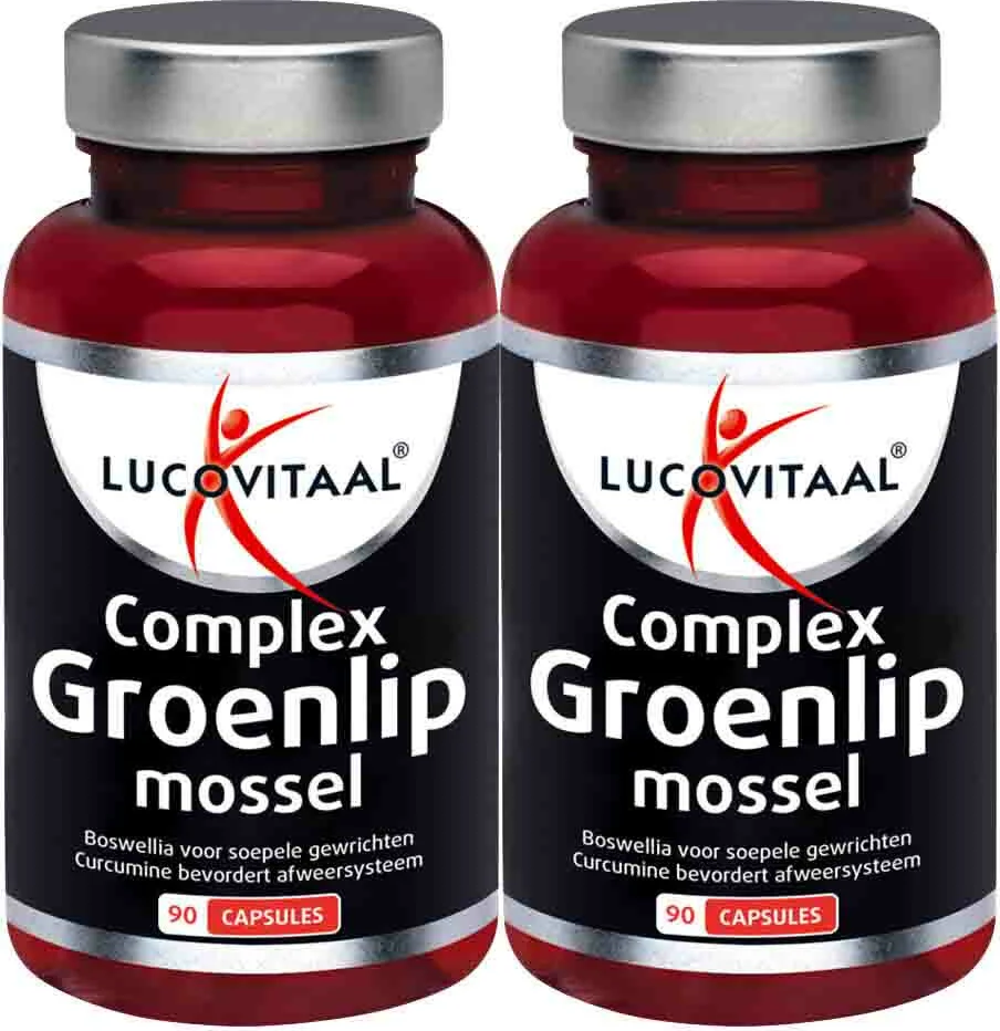 2x Lucovitaal Complex Groenlipmossel 90 capsules