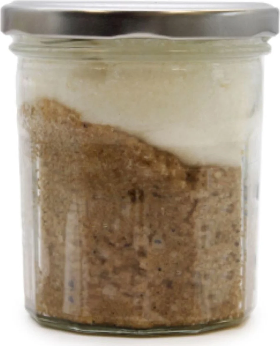 Garden of Eden - Natural coffee, sugar and shea butter body and face scrub - 300gram - koffie, suiker en sheaboter bodyscrub, scrubcreme gezicht - suikerscrub voor lichaam en gezicht