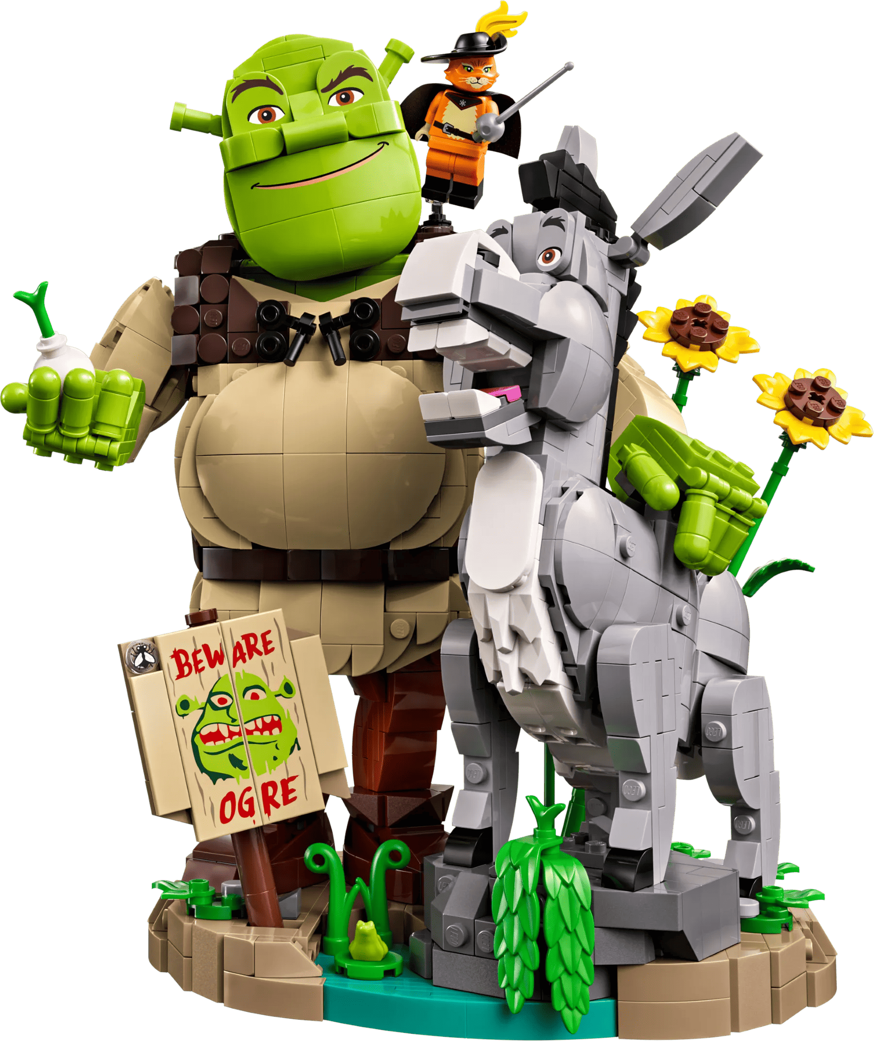 LEGO Shrek, Ezel en de Gelaarsde Kat 72423