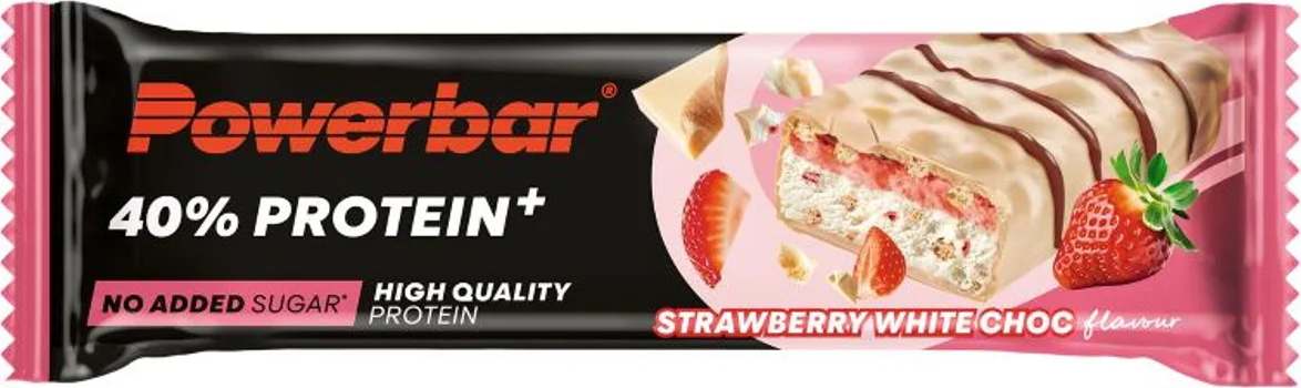 PowerBar Proteine + Crisp Strawberry White Choc 40 gr