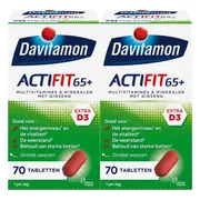 2x Davitamon Actifit 65+ 70 tabletten
