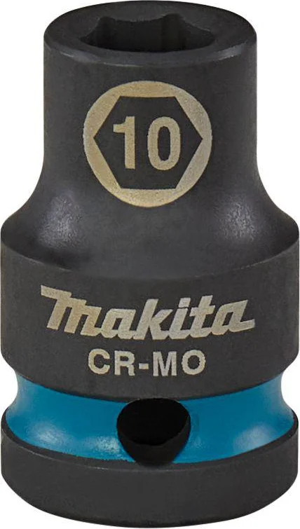 Makita E-16069 Impact Black Krachtdop 1/2" kort | 10 mm