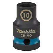 Makita E-16069 Impact Black Krachtdop 1/2" kort | 10 mm