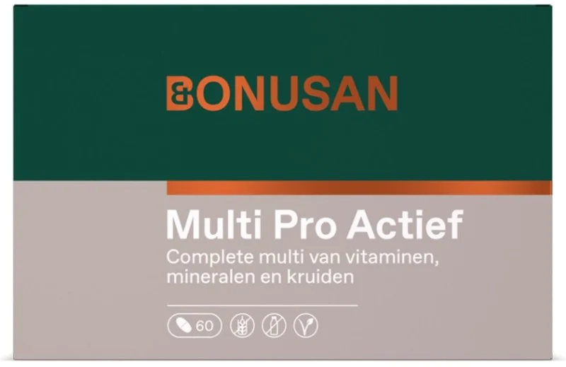 Bonusan Multi Pro Actief Tabletten 60TB